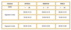urumea euskaltegia uda 2021